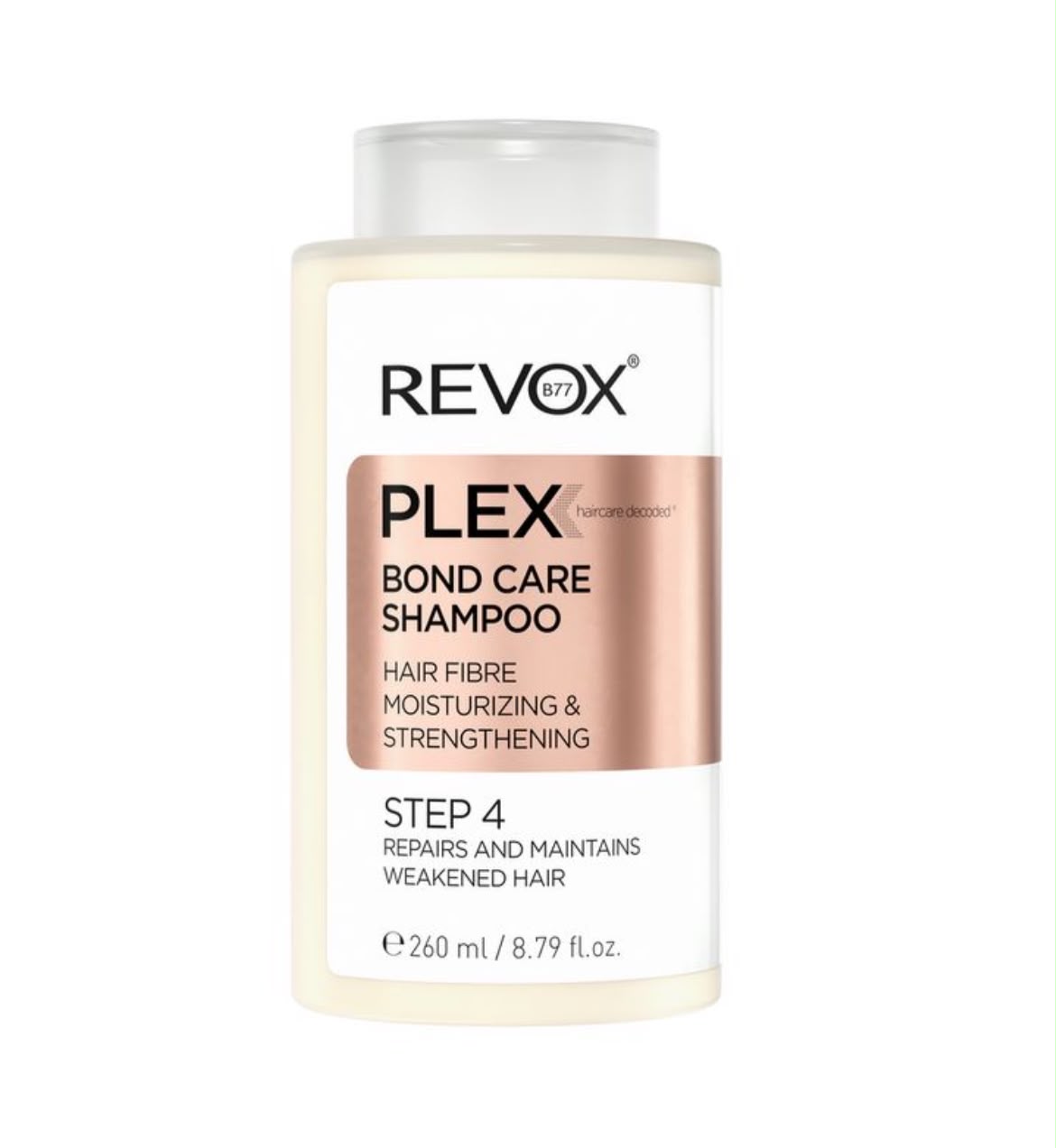 Shampoo reparador Plex Bond Care - REVOX