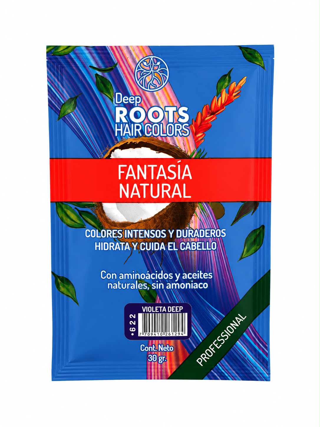 Tratamiento Matizante Violeta Profundo - Deep Roots Hair Colors