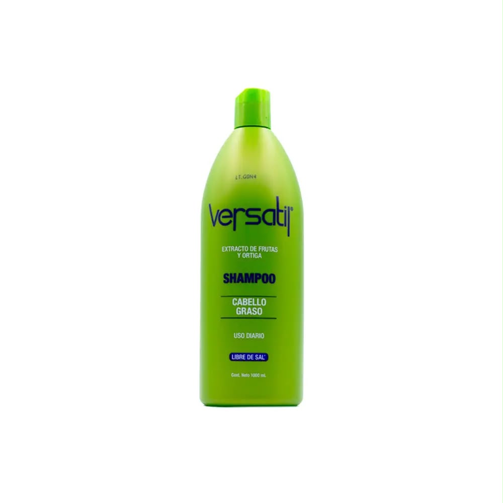 Shampoo Extracto de Frutas y Ortiga para Cabello Graso - VERSATIL