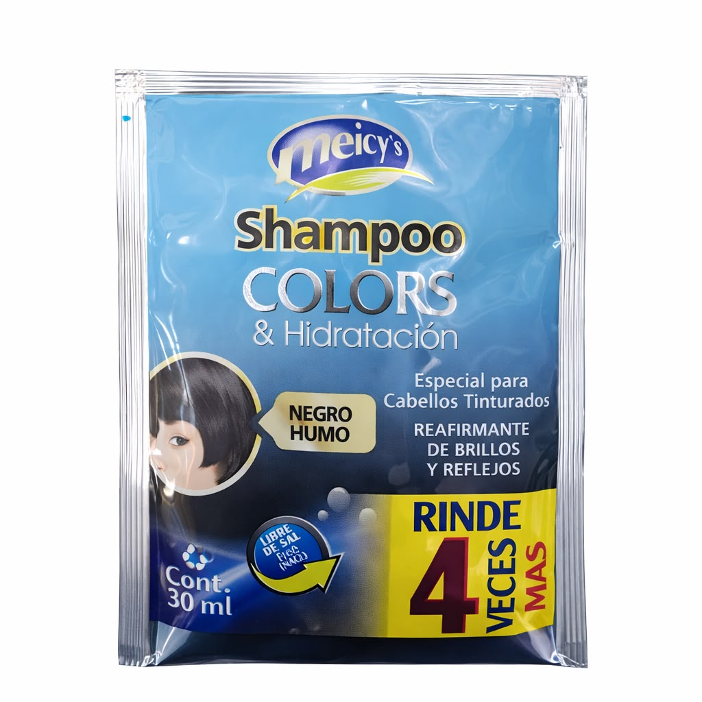 Shampoo  Matizante Color Negro Humo - Meicy’s