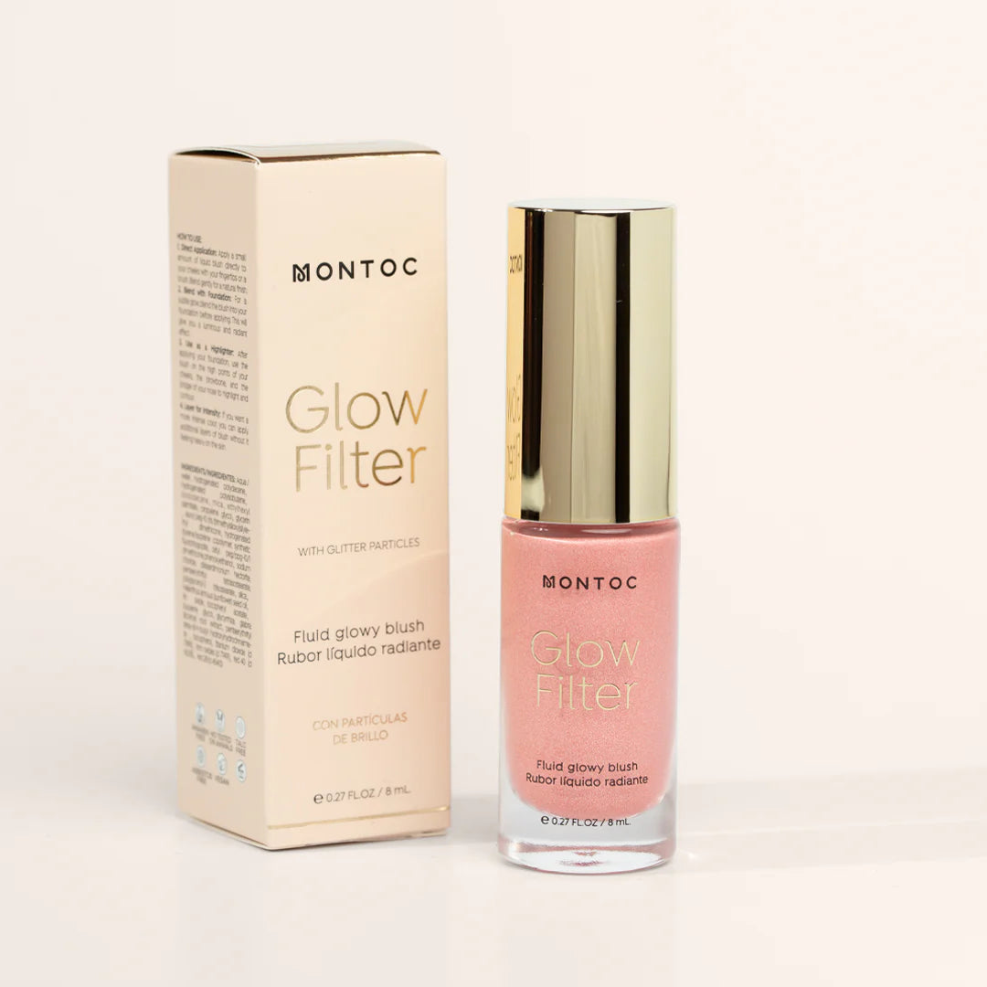Rubor liquido Glow Filter - MONTOC