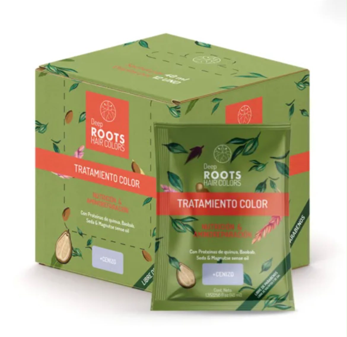 Tratamiento color cenizo - DEEP ROOTS HAIR COLORS