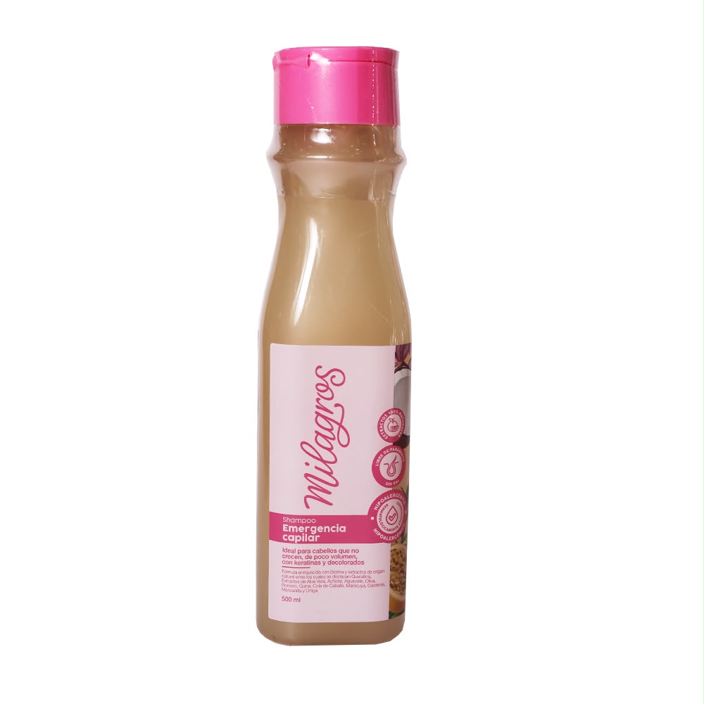 Shampoo Emergencia Capilar - MILAGROS